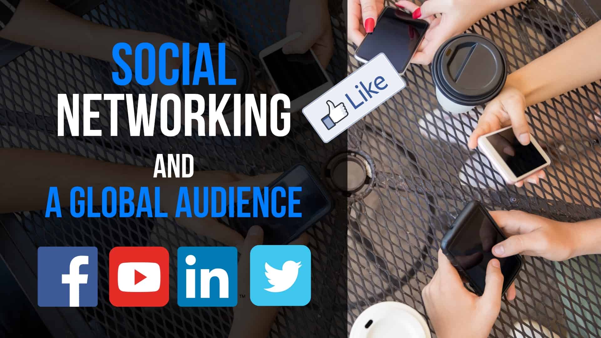 Social network and a global audience