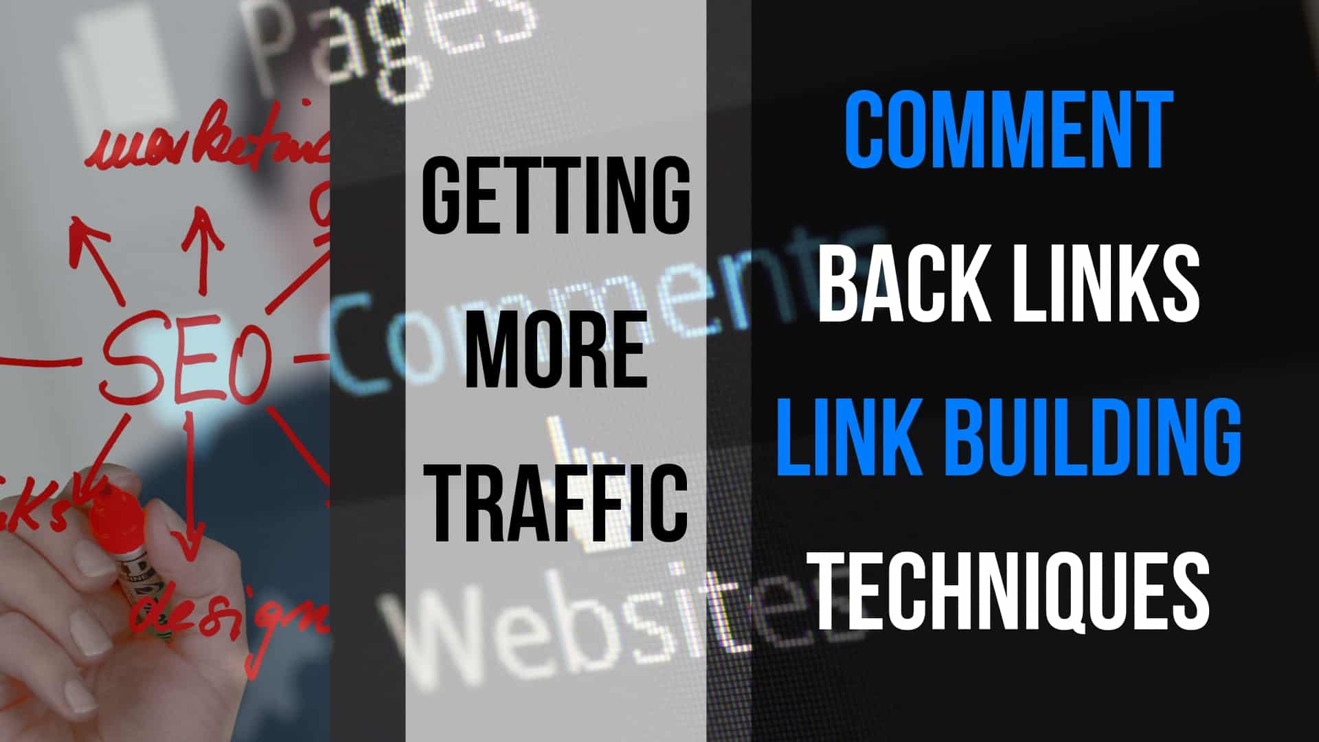Comment back links and link building techniques