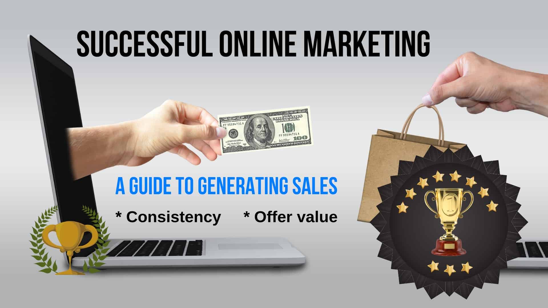 Successful online marketing and sales guide