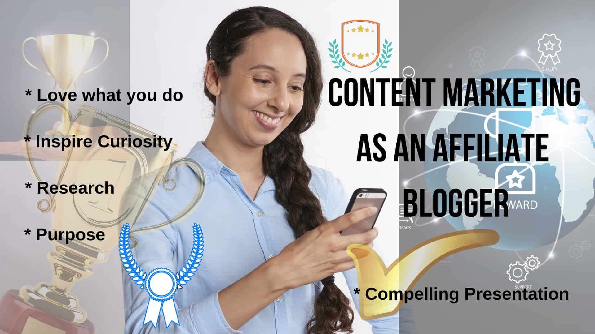 Content marketing as an affiliate blogger