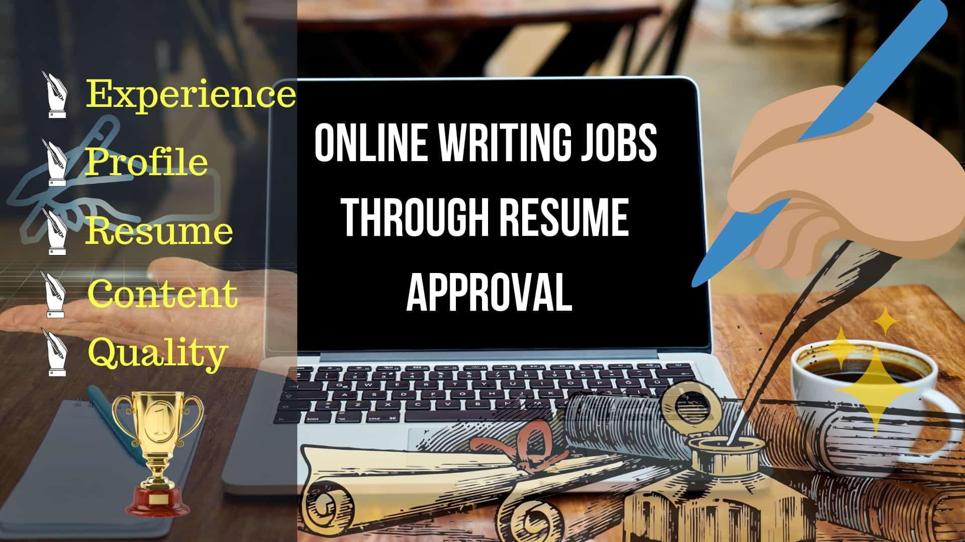 Online writing and social media jobs jobs through resume approval